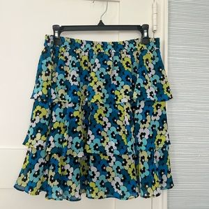 Michael Kors Floral Print Skirt. Worn once.